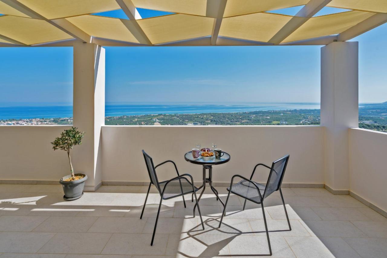 Alkistis Villa With Amazing Sea View Maroulás Esterno foto