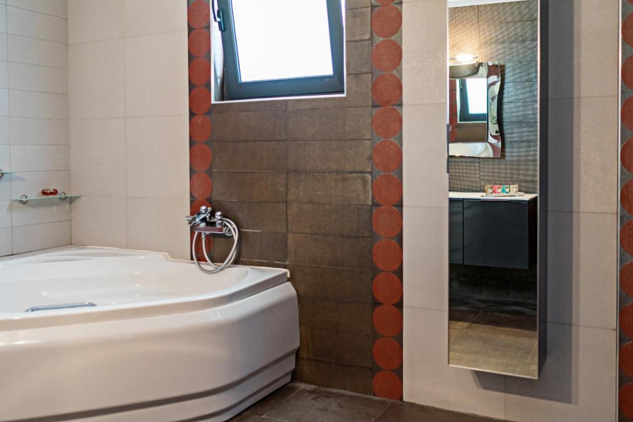 Alkistis Villa With Amazing Sea View Maroulás Esterno foto