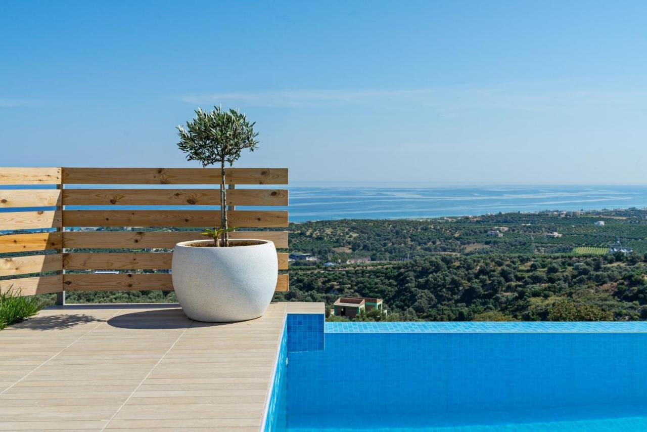 Alkistis Villa With Amazing Sea View Maroulás Esterno foto