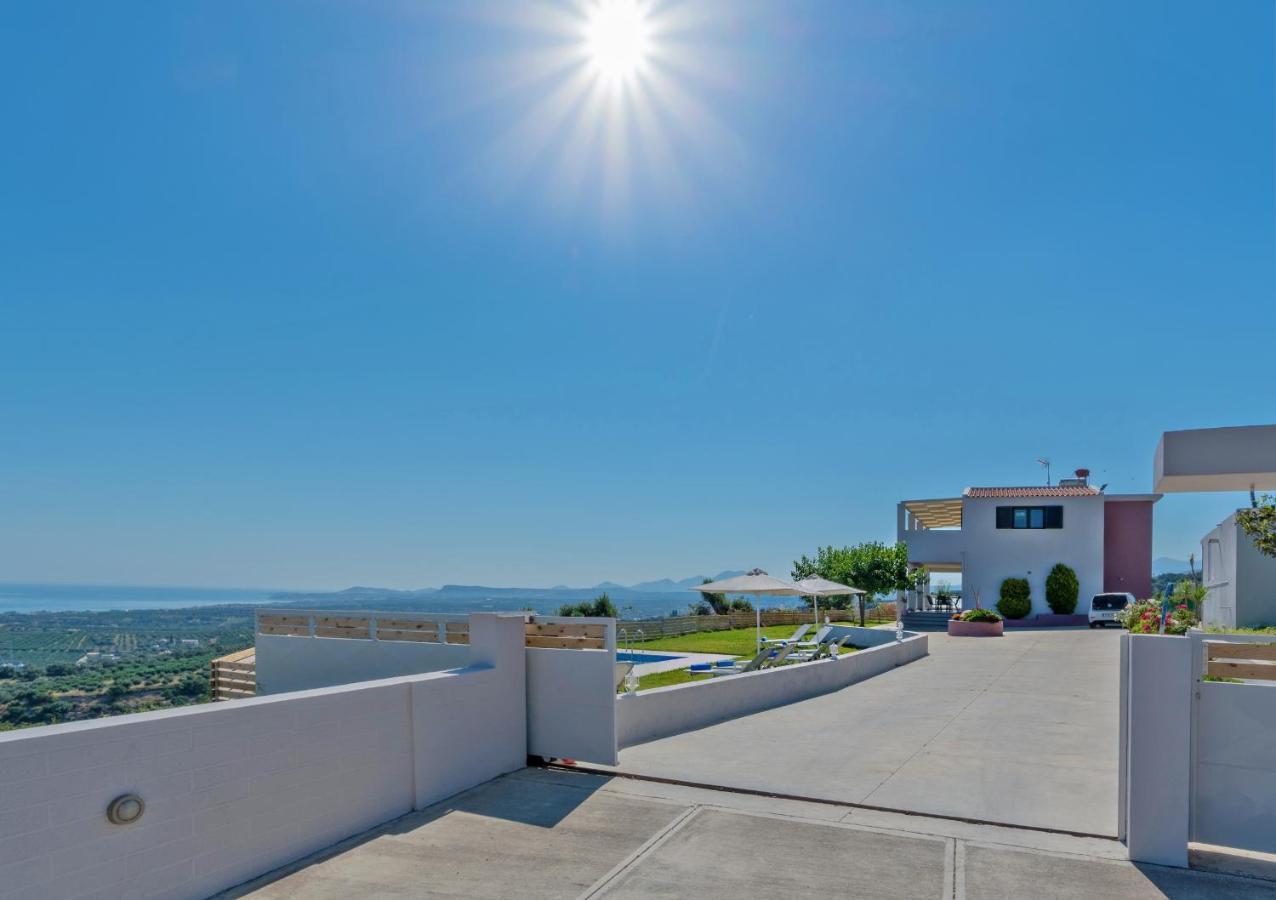 Alkistis Villa With Amazing Sea View Maroulás Esterno foto