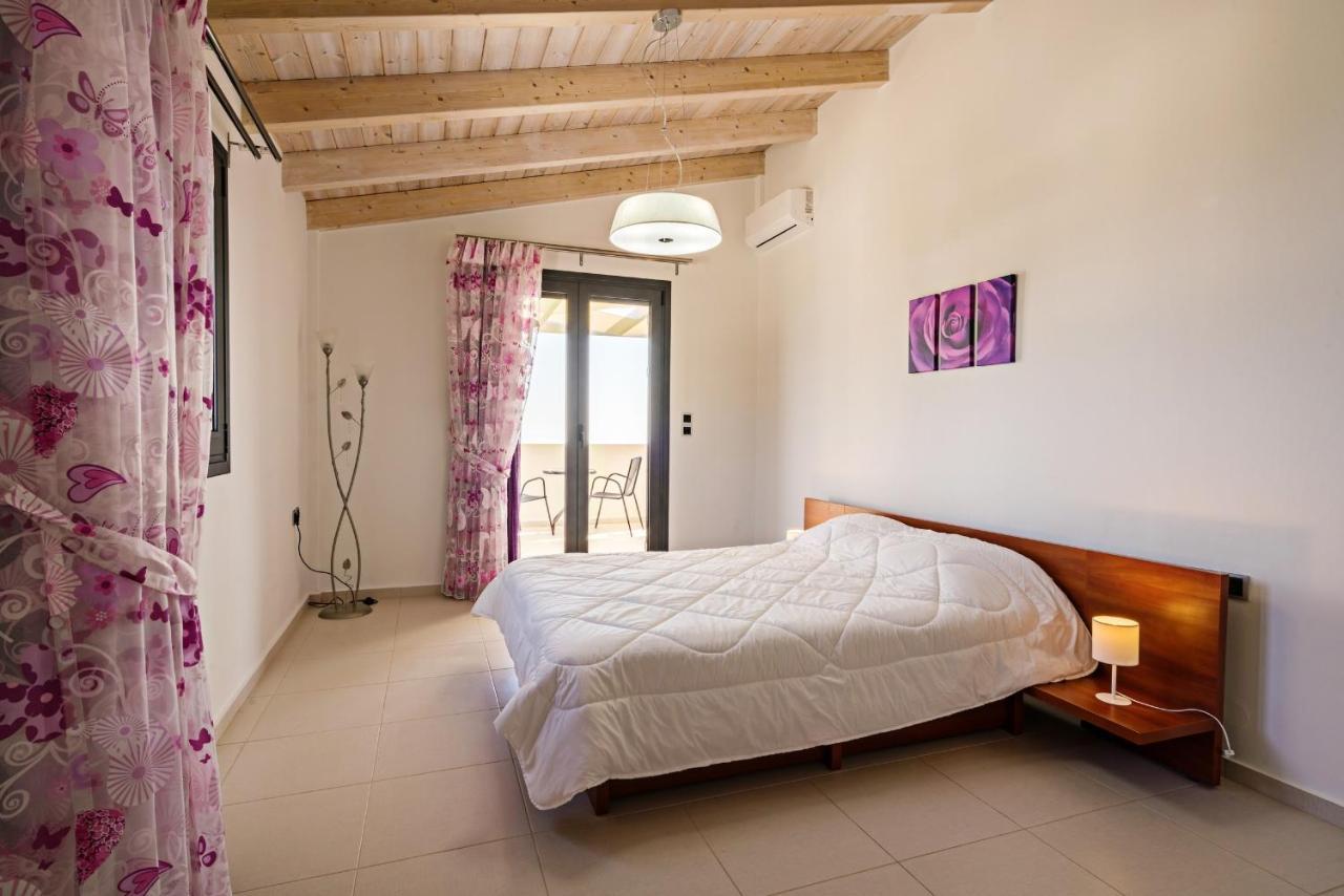 Alkistis Villa With Amazing Sea View Maroulás Esterno foto