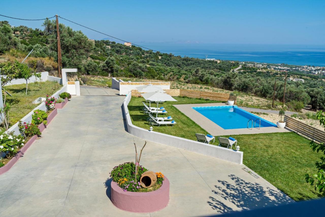 Alkistis Villa With Amazing Sea View Maroulás Esterno foto
