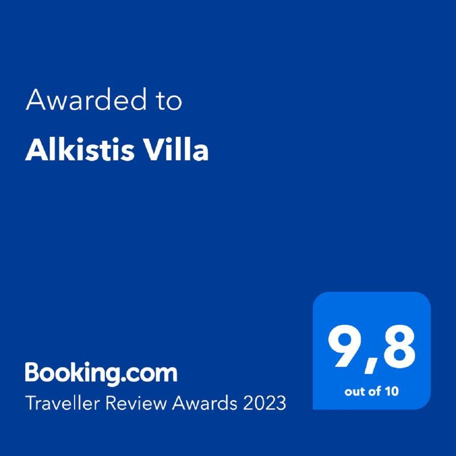 Alkistis Villa With Amazing Sea View Maroulás Esterno foto